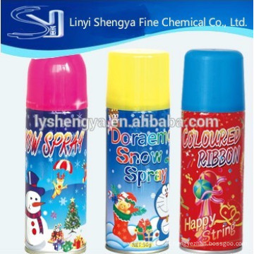 spray de espuma de neve msds para decoração de Natal